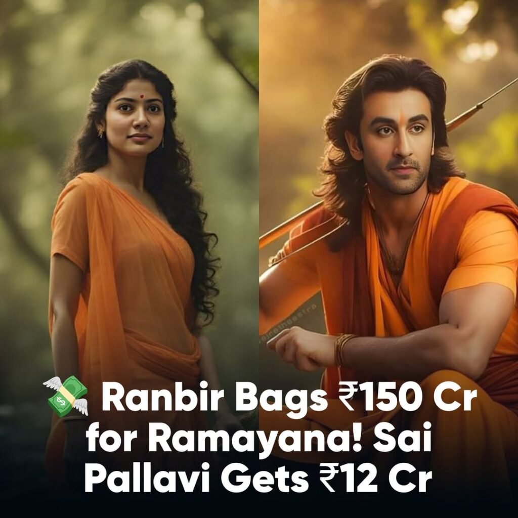 RAMAYANA PAYCHEQUE BOMBSHELL! 

 Ranbir Kapoor is reportedly charging a WHOPPING ₹150 CRORE for Ramayana Part