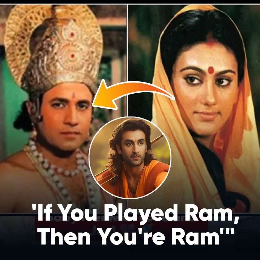 Ram Playing Dasharath? Feels Out of Place!" 

Dipika Chikhlia, our eternal Sita Maa from Ramanand Sagar's icon