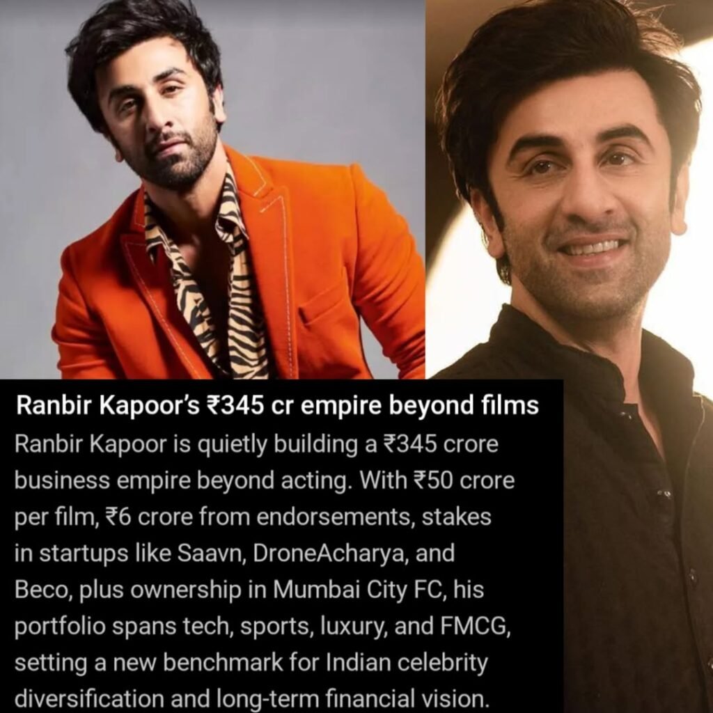 Ranbir Kapoor is NOT just a Bollywood heartthrob anymore… He’s a BUSINESS POWERHOUSE! 

From blockbuster hits