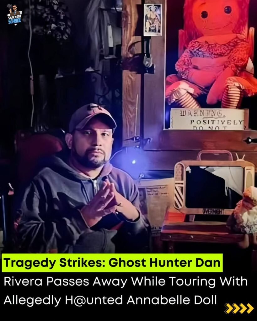 Renowned Paranormal Investigator & US Army Veteran Dan Rivera (54) tragically passed away during his sold-out