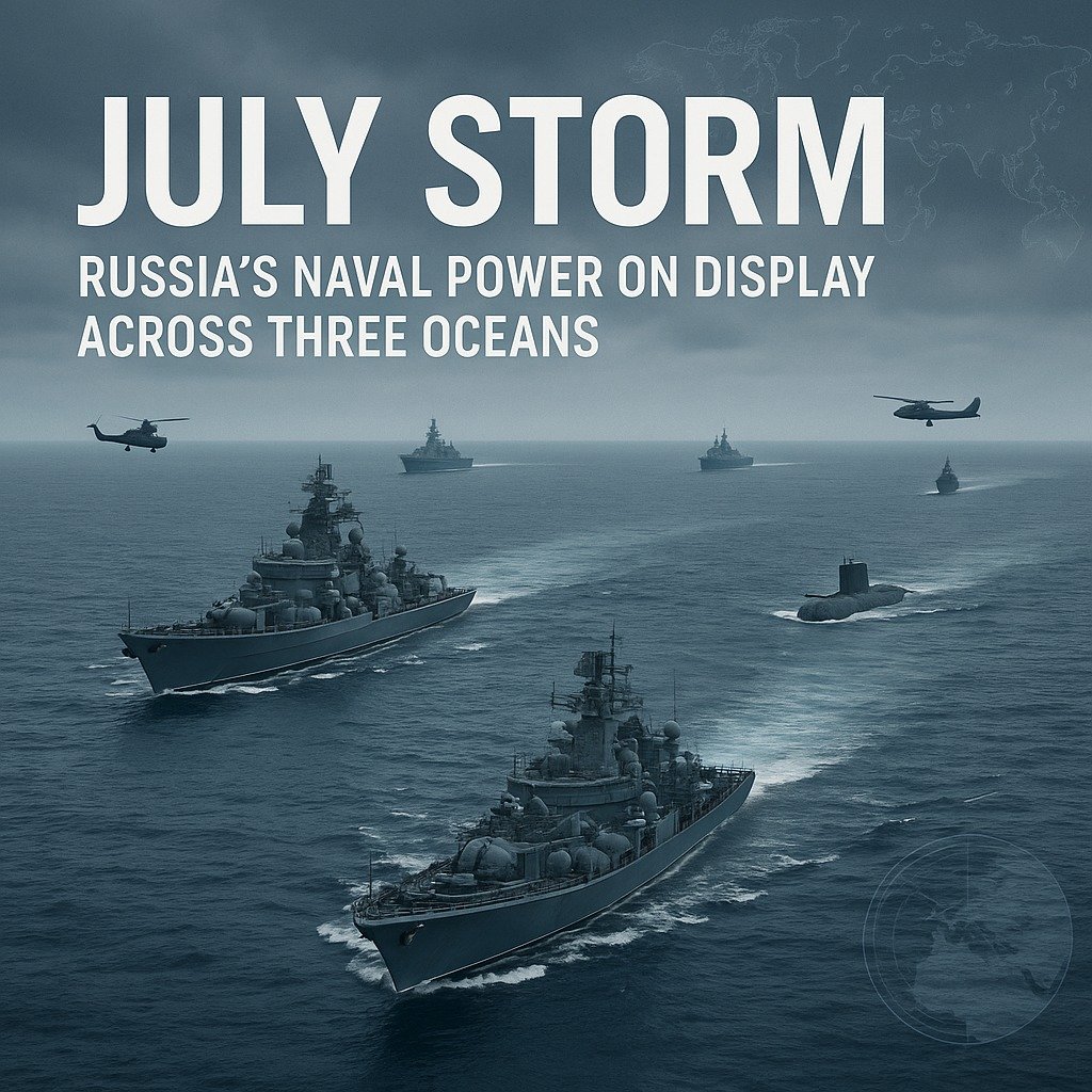 Russia Launches Massive Naval Drill “July Storm” Across Three Oceans
 July 27, 2025
Russia

The Russian Minis