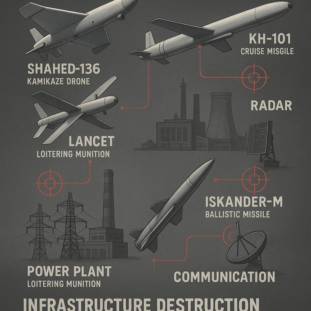 Russia Launches Massive 'Scorched Earth' Air Campaign Over Ukraine
 July 19, 2025
 Ukraine

Russian forces ha