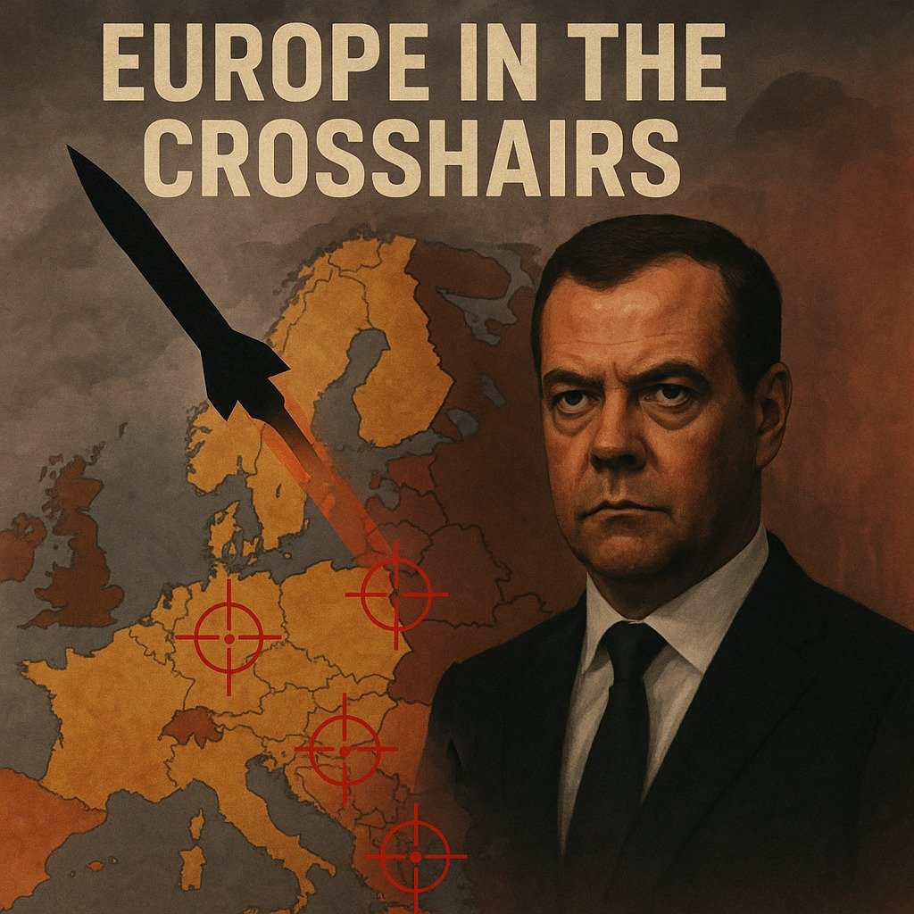 Russia Threatens Preemptive Strikes on Europe If "Threatened" via Ukraine
 July 17, 2025
 Moscow, Russia

 Ru