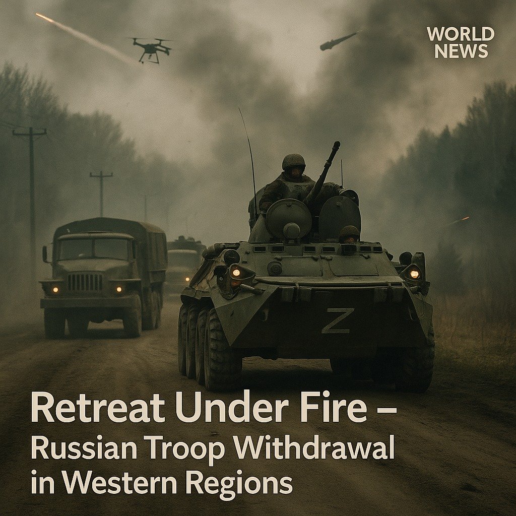 Russian Forces Evacuate Key Positions in Bryansk and Rostov Amid Deep Ukrainian Strikes
 July 19, 2025
 Bryan