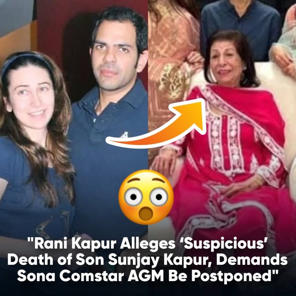 SHOCKING TWIST IN SUNJAY KAPUR’S DEATH 
Late industrialist #SunjayKapur’s mother, Rani Kapur, has dropped a bo