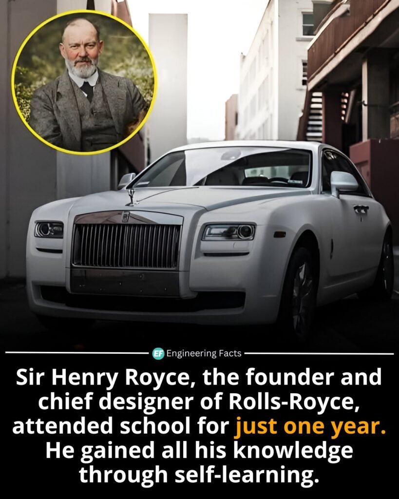 Sir Henry Royce’s journey from poverty to prestige is one of the most inspiring engineering stories of the 20t