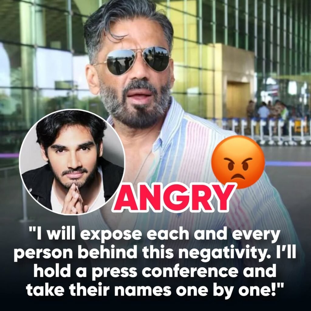 Suniel Shetty BLASTS Bollywood Lobby Over Son Ahan! Promises To Expose Names PUBLICLY! 

As per Media Reports
