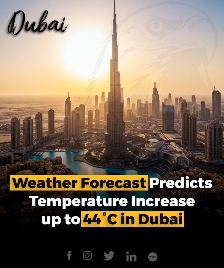 Temperatures are expected to increase across the UAE on Sunday, July 13, according to the National Centre of M