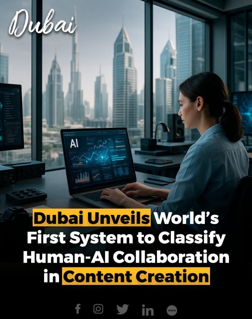 The Dubai Future Foundation has unveiled the world’s first classification system to clearly label the level of