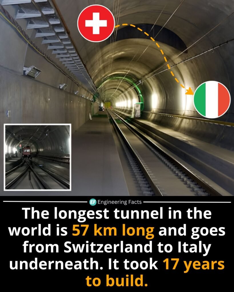 The Gotthard Base Tunnel is a marvel of modern engineering and logistics. Located beneath the Swiss Alps, it r