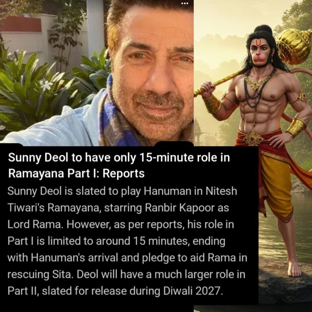 The OG Action King is stepping into the divine shoes of Lord Hanuman in Nitesh Tiwari’s epic Ramayana, starrin