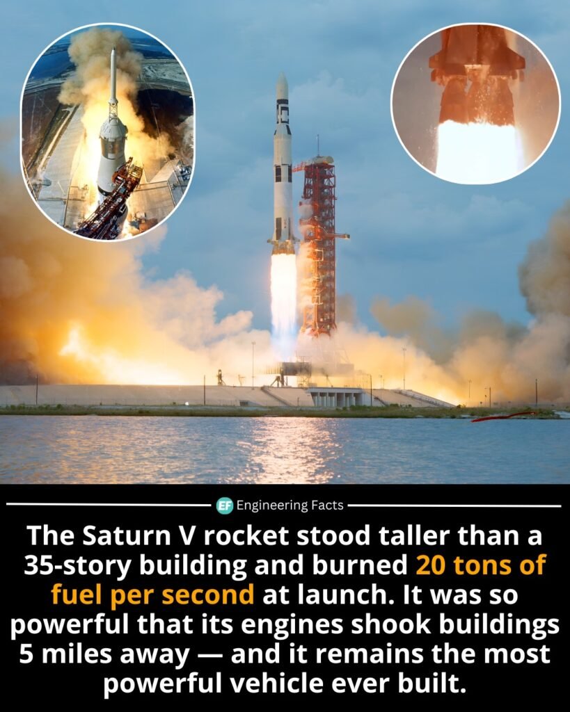 The Saturn V was first launched on November 9, 1967, during the uncrewed Apollo 4 mission. Designed under the