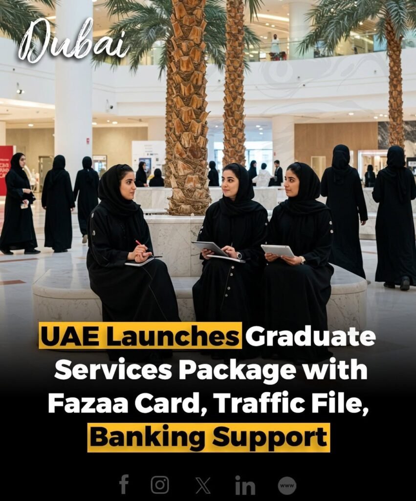 The UAE Ministry of Interior has introduced a new service package tailored for high school graduates of the 20
