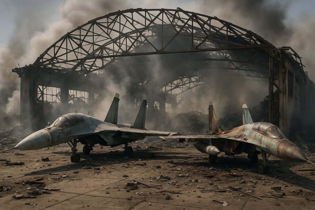 Ukraine Strikes Russian Air Base, Targets Aircraft Hangars in Voronezh
 July 6, 2025
 Ukraine–Russia Border