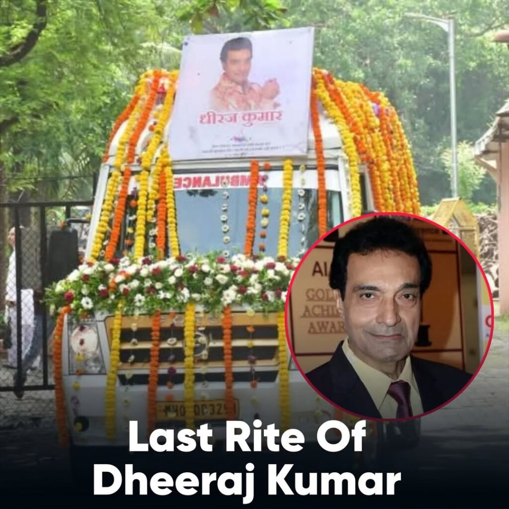 Veteran Actor-Producer Dheeraj Kumar Passes Away 
Bollywood loses a gem today… 

From iconic films to shaping