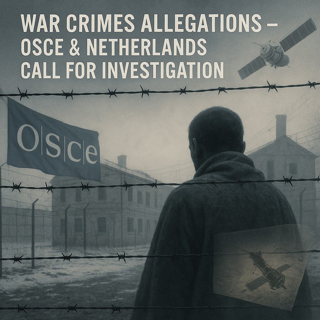 War Crimes Allegations – OSCE and Netherlands Demand Investigation into Russian Abuse of Ukrainian POWs
 July