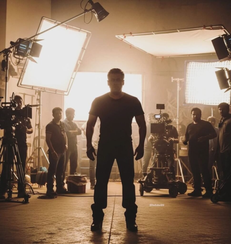 Why this moment is already pure gold:

BHAI in ARMY MODE – Salman’s lean transformation, crew cut, fierce mous