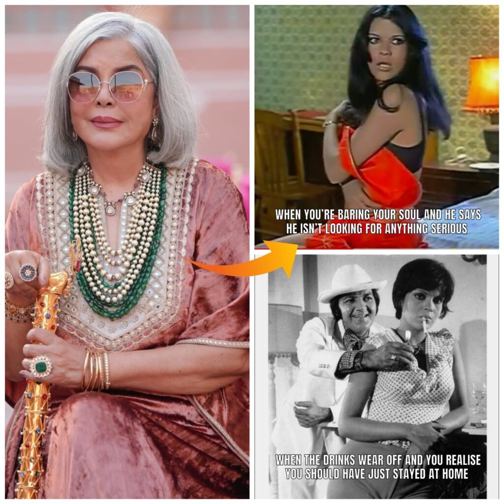 Zeenat Aman Breaks Her Silence With A Smile – And Memes! 
After a “woefully serious” month, our OG queen Zeen